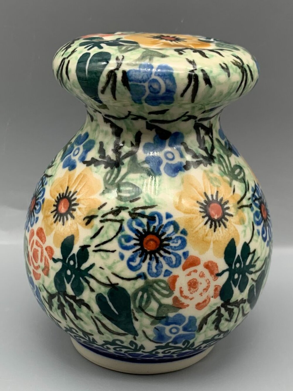 Ceramika Artystyczna Unikat Polish Pottery Parmesan Shaker Hand-Made